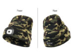 Зимова шапка Delphin CamouLED LED ліхтар 1 Вт USB зарядка акрил 100 - Зображення 3