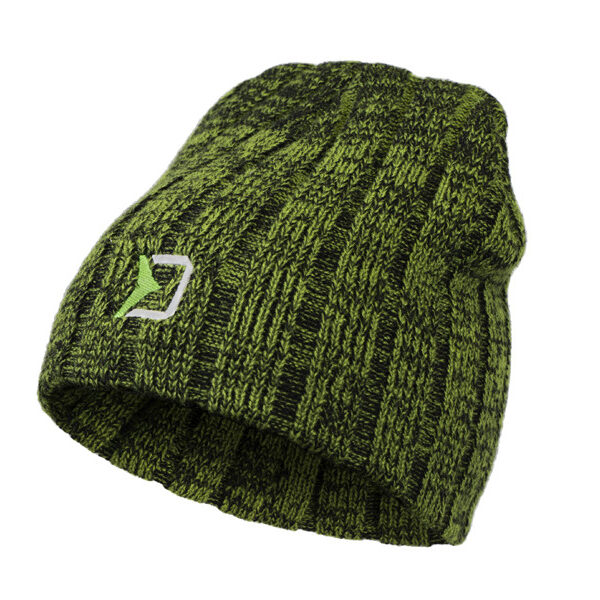 Зимова шапка Delphin WINTER акрил 100 тепла зелений чорний