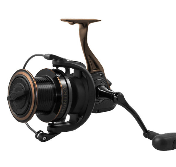 Котушка карпова Delphin MANTRA 12000 конічна шпуля 10 плюс 1 підшипник 2 гальма