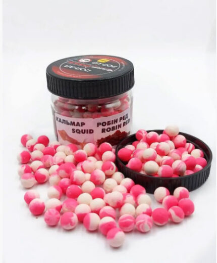Бойл поп ап Carp Drive Кальмар Robin Red Squid 8 мм плавучий для риболовлі