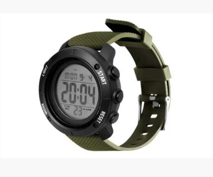 Електронний годинник Delphin WADER водонепроникний 50 м будильник підсвітка 45 мм