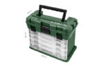 Ящик контейнер з коробками Delphin TBX MegaCase Clip 4 коробки органайзер для приманок