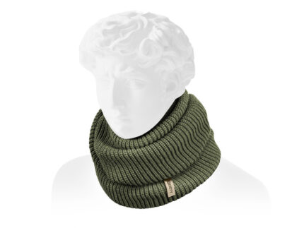 Стильний шарф Delphin Scarf KNITY бавовна 100 64 см 30 см теплий баф