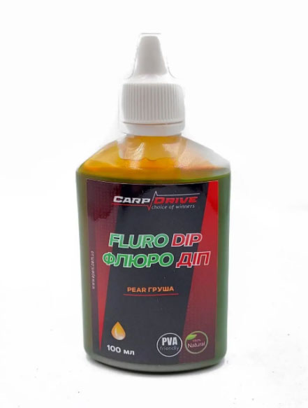 Флюро діп Carp Drive Груша Pear 100 мл з дозатором не розчиняє PVA атрактант