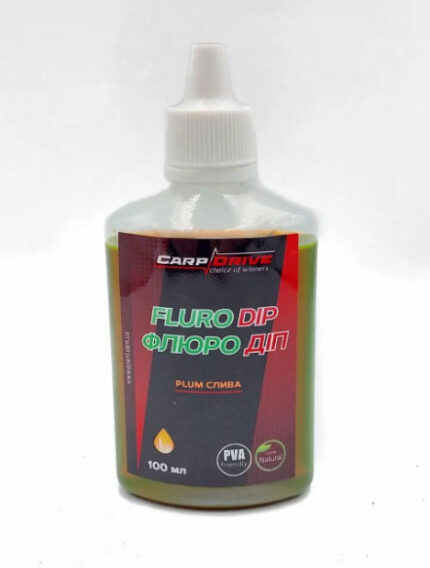 Флюро діп Carp Drive Слива Plum 100 мл з дозатором не розчиняє PVA атрактант