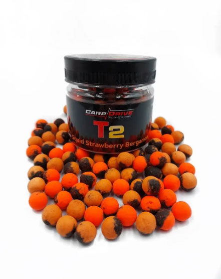 Насадка Carp Drive Balance T2 Squid Strawberry Bergamot 10 мм баланс кальмар полуниця бергамот