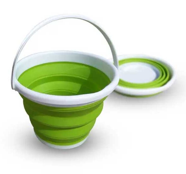 Складне відро Folding bucket Delphin MAGIC 10L 10 л водонепроникне діаметр 315 мм висота 250 мм