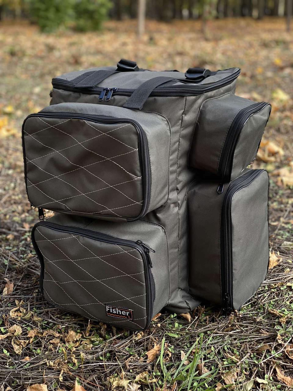 3389093639_ryukzak-dlya-rybalki Рюкзак для риболовлі і туризму Fisher 42l