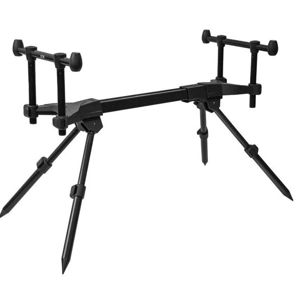 Род под підставка для 2 вудилищ Delphin BRONX 2G STALX