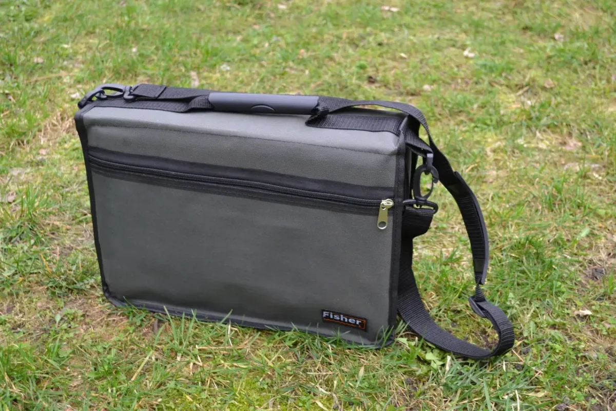 Сумка органайзер для риболовлі Fisher Оксфорд D-600 з коробкою
