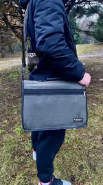 Сумка органайзер для риболовлі з коробкою рибацька сумка Fisher Оксфорд Д-600 - Зображення 6