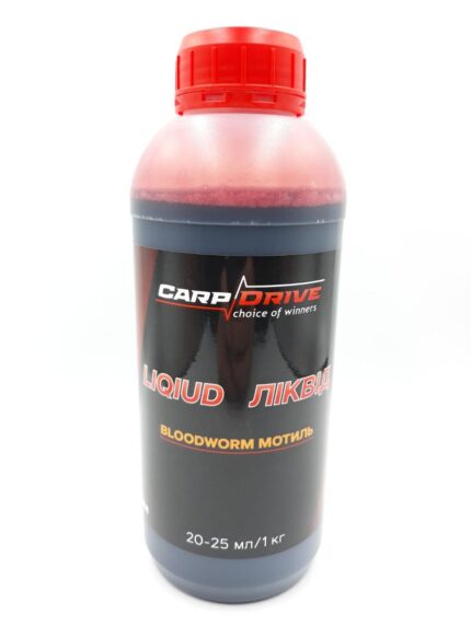 Ліквід Carp Drive Мотиль Bloodworm 500мл