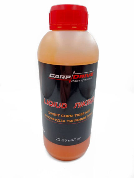 Ліквід Carp Drive Кукурудза — Тигровий горіх Sweet Corn-Tiger nut 500мл