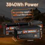 Акумулятор Humsienk 300Ah 12V (HS12V300AH200BT) - Зображення 2