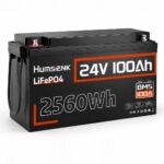 LiFePO4 акумулятор Humsienk батарея 24V 100Ah з BMS HS24V100AH100 - Зображення 2