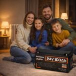 LiFePO4 акумулятор Humsienk батарея 24V 100Ah з BMS HS24V100AH100 - Зображення 7