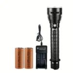 Ліхтарик LED XHP70 USB з акумулятором для дайвінгу 26650