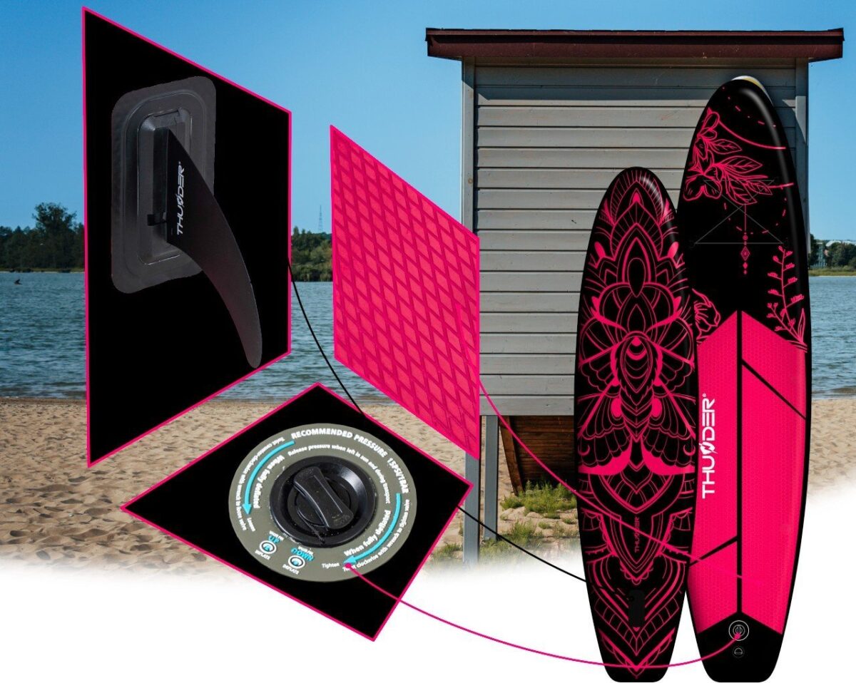 SUP дошка для плавання THUNDER COAST MOTH 320см - Зображення 5