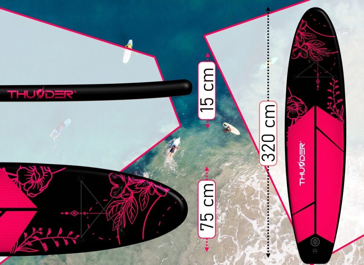 SUP дошка для плавання THUNDER COAST MOTH 320см - Зображення 3