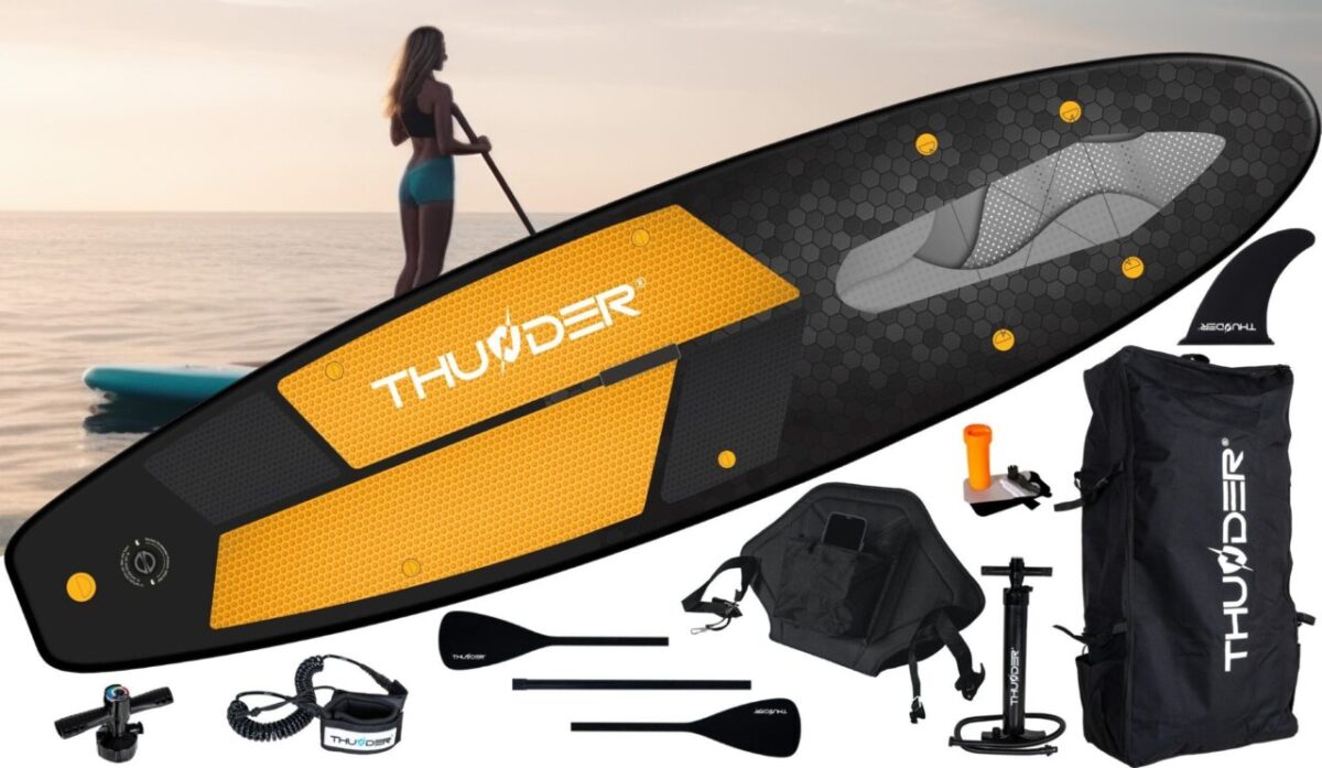 Надувна SUP дошка для плавання Thunder IPPO 320 - Зображення 4