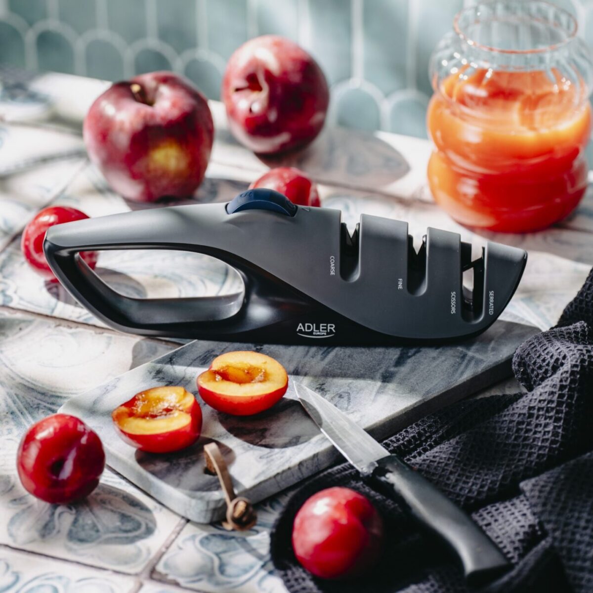 Точилка для всіх типів ножів Adler AD 4531 із регулюванням кута загострення - Зображення 8