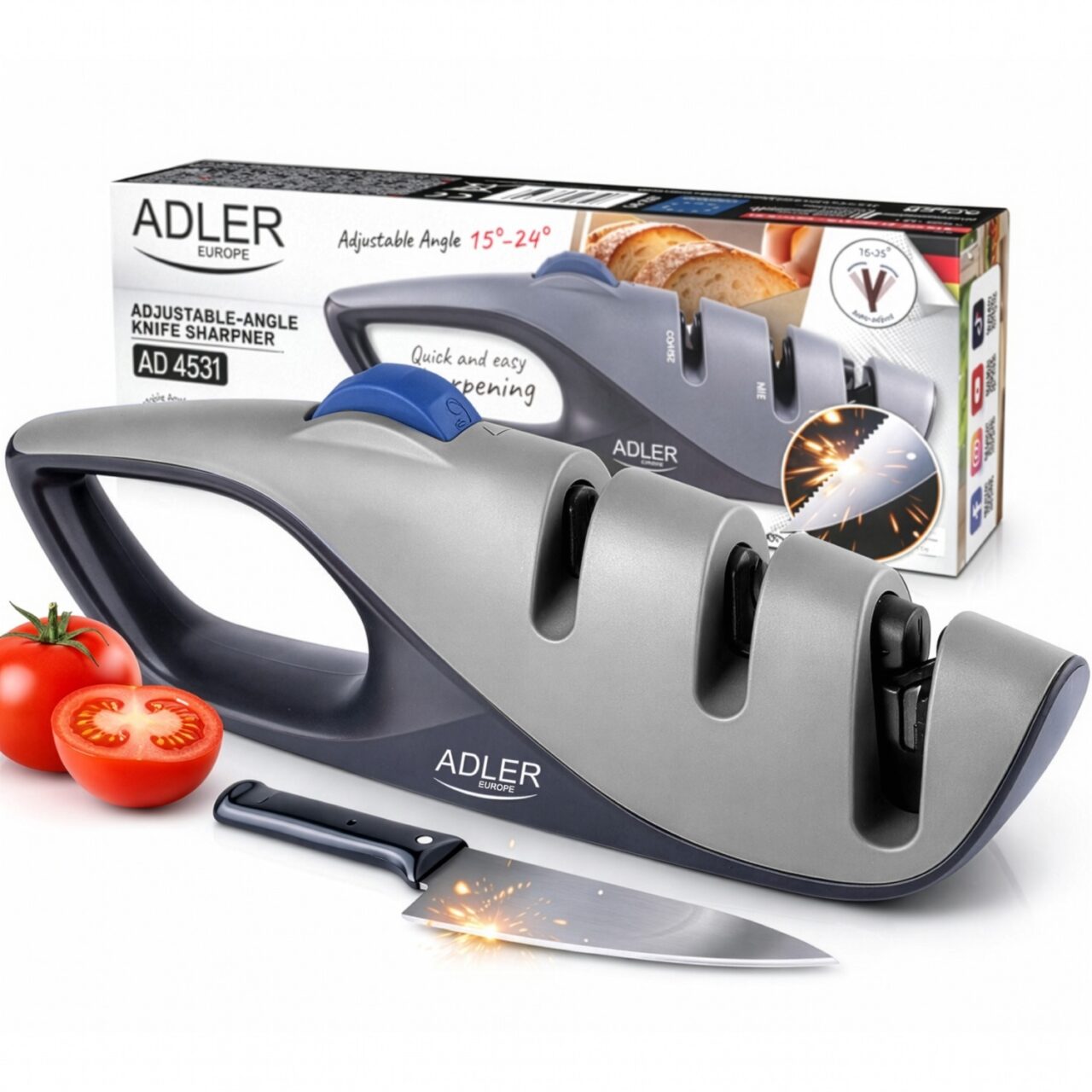 1500_ad_4531_9 Точилка для всіх типів ножів Adler AD 4531 із регулюванням кута загострення