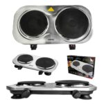 Плита електрична двоконфорочна електроплита Camry CR 6511