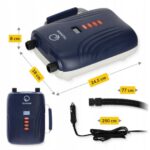 Насос для SUP-дошки зі змінними наконечниками TSUNAMI CAR DAP-01 - Зображення 3