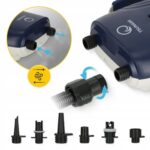 Насос для SUP-дошки зі змінними наконечниками TSUNAMI CAR DAP-01 - Зображення 4