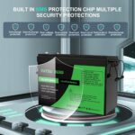 Акумулятор DATOU BOSS 24V 100Ah з BMS LiFePO4 для сонячних систем ДБЖ RV (SP-DT-24V100A-A01-EU) - Зображення 2