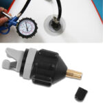 Багатофункціональний адаптер для клапана повітряного насоса для SUP чорний - Зображення 5