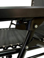 Розкладний лежак 2в1 eHokery ORION чорний - Зображення 7