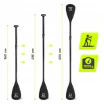 Весло для SUP дошки двостороннє TSUNAMI 4fizjo - Зображення 2