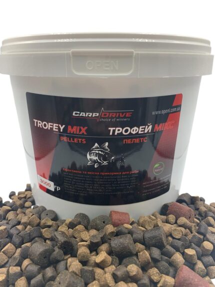 Пеллетс Трофей Спод мікс Carp Drive Spod Mix 8-20мм 3кг