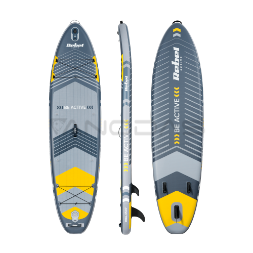 6530864586_w640_h640_6530864586 SUP дошка для активного відпочинку на воді Rebel RBA-4507-G 335см - Зображення 1