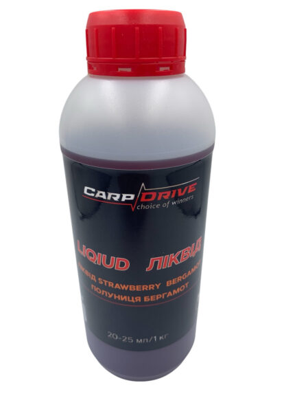 Ліквід Carp Drive Полуниця-Бергамот Strawberries Bergamot 500мл