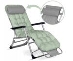 Розкладний пляжний лежак ChillWell Luxury 286403