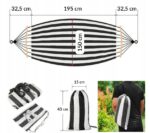 Гамак садовий KRUMAD КМ 1 200кг 260x150 - Зображення 2