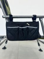 Багатофункціональна рибальська сумка для аксесуарів чорна - Зображення 7