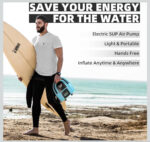 Насос для SUP-дошки ZAFIED LUBAKED 20PSI 12V LCD 3251 - Зображення 6