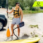 Насос для SUP-Дошки зі змінними наконечниками TSUNAMI CAR DAP-02 - Зображення 6