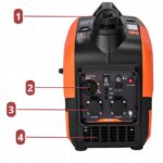 Інверторний генератор Kraft&Dele потужністю 2.6 кВт КД3155 - Зображення 3