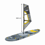 SUP-дошка надувна для серфінгу Rebel ACTIVE RBA-4513 305см комплект - Зображення 4