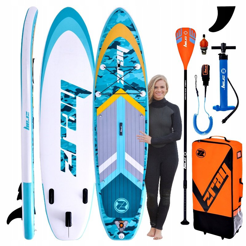 deska-sup-hush-do-plywania-stand-up-paddle-dmuchana-pompowana-325cm-zestawe-b-iext181932114 SUP-дошка для плавання Z-Ray HUSH 325см