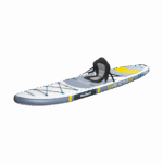 Надувна дошка SUP з сидінням для плавання Rebel RBA-4501 WH 350см біло-сіра - Зображення 3