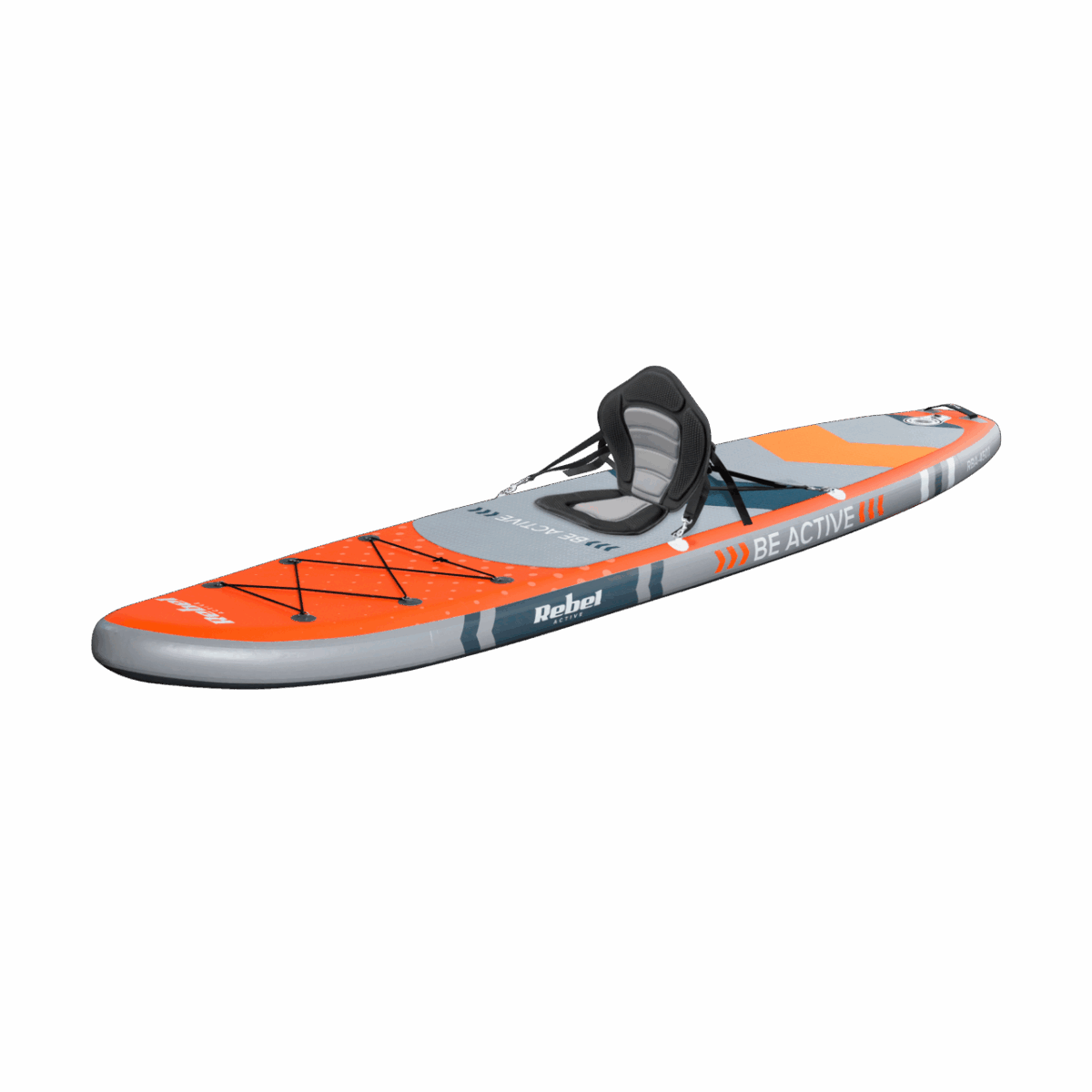 Надувна SUP-Дошка з сидінням для плавання Rebel RBA-4501-OR 350см - Зображення 3