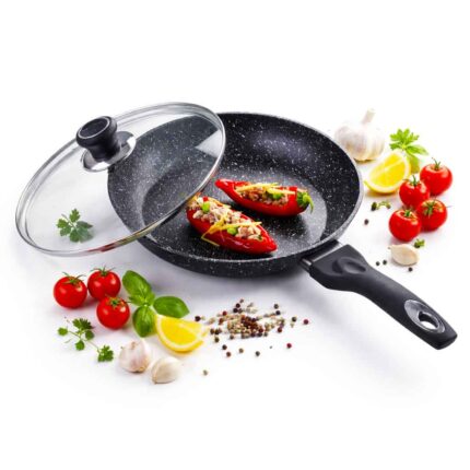 Сковорода Tiross TS 2404P 28см пательня з покриттям GREBLON