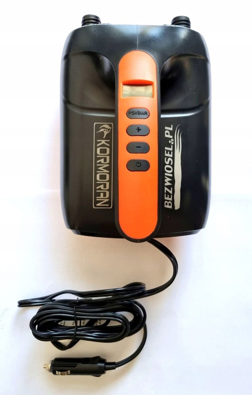 elektryczna-pompka-sup-kormoran-20psi-2w1-782-pontonu-marka-kormoran Насос для SUP-дошки Kormoran 20PSI 2in1 782 PONTOON