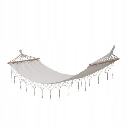 Підвісний гамак з бахромою 280x100 см Focus Garden HAWAII 005798 Nature