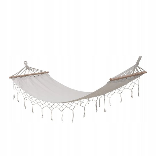 hamak-ogrodowy-duzy-wiszacy-boho-hawaii-nature-280x100-cm-fredzle-b-iext180354781 Підвісний гамак з бахромою 280x100 см Focus Garden HAWAII 005798 Nature